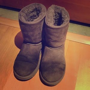 Grey UGG boots